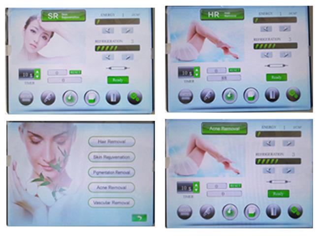 Double Handpiece IPL SHR Hair Removal Machine , Fast Light Shots IPL Treatment Machine