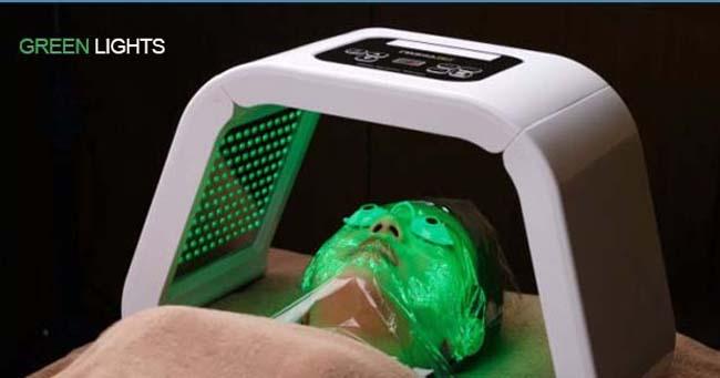 Red Blue Green Photodynamic Therapy Equipment Promoting Skin Collagen Growth
