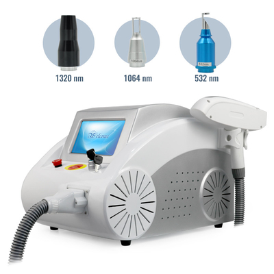 Portable 1064 Nd Yag Laser Hair Removal Machine 7 Inch Screen For Skin Whitening