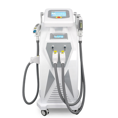3 In 1 IPL OPT SHR ND Yag Laser RF For Hair Removal Tattoo Removal Skin Tightening