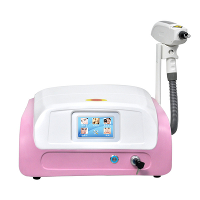 Pink Q Switch Nd Yag Laser Tattoo Removal Equipment For Freckle Removal 1000W