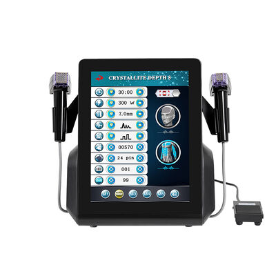 Home and Beauty Salon Use Desktop Microneedling Machine 2 Handles Professional Skin Needling Beauty Device for Face Body Use Lifting Tightening Beauty Machine