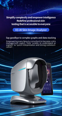 Portable X3 Skin Diagnostic Scanner AI Camera 15.6 Inch HD Display Beauty Clinic Facial Analyzer Machine