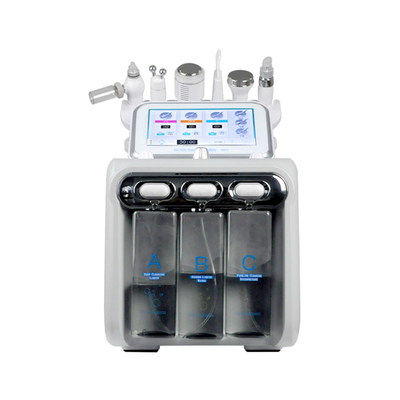 Hydra 6 In 1 Small Bubble H2O2 Hydragen Oxygen Jet Beauty Device Skin Cleansing Dermabrasion Facial Machine