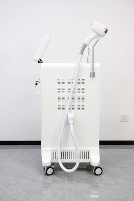 High Power Soprano Dual Handle Hair Removal Diode Laser Machine 4 Wavelength Ice Platinum Titanium For Hair Removal