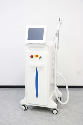 High Power Soprano Dual Handle Hair Removal Diode Laser Machine 4 Wavelength Ice Platinum Titanium For Hair Removal
