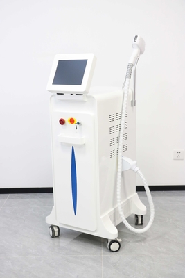 High Power Soprano Dual Handle Hair Removal Diode Laser Machine 4 Wavelength Ice Platinum Titanium For Hair Removal