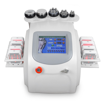 Portable Newest Product Multifunction  6 In 1 Ultrasound Lipo Laser Body Slimming Machine