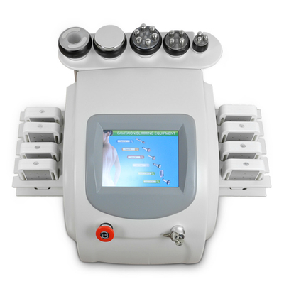 Portable Newest Product Multifunction  6 In 1 Ultrasound Lipo Laser Body Slimming Machine
