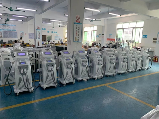 Dual Screen 3 In 1 Multifunction IPL RF Nd Yag Laser For Skin Rejuvenation Hair Removal Beauty Machine