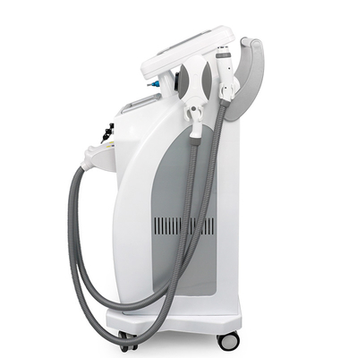 Dual Screen 3 In 1 Multifunction IPL RF Nd Yag Laser For Skin Rejuvenation Hair Removal Beauty Machine
