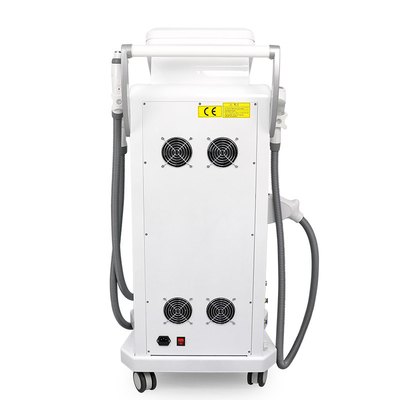 Dual Screen 3 In 1 Multifunction IPL RF Nd Yag Laser For Skin Rejuvenation Hair Removal Beauty Machine