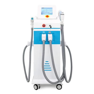 4 In 1 Multifunctional Nd Yag Laser Tattoo Removal IPL Hair Removal RF Face Lifting Machine