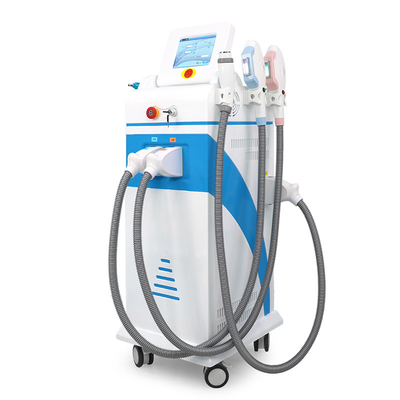 4 In 1 Multifunctional Nd Yag Laser Tattoo Removal IPL Hair Removal RF Face Lifting Machine