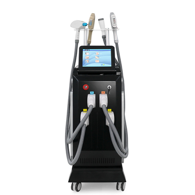 4 In 1 OPT IPL Rf Nd YAG Hair Removal Painless Skin Rejuvenation Beauty Machine