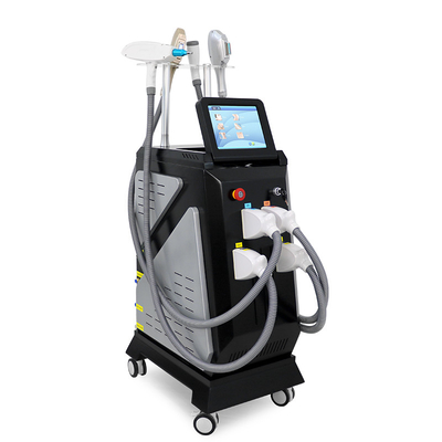 4 In 1 OPT IPL Rf Nd YAG Hair Removal Painless Skin Rejuvenation Beauty Machine