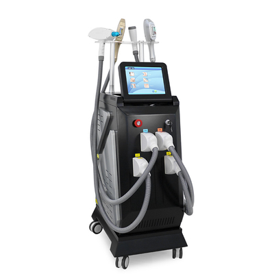 4 In 1 OPT IPL Rf Nd YAG Hair Removal Painless Skin Rejuvenation Beauty Machine