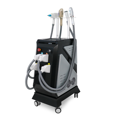 4 In 1 OPT IPL Rf Nd YAG Hair Removal Painless Skin Rejuvenation Beauty Machine
