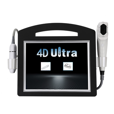 Portable 2 In 1 Wrinkle Remover Facial Slimming Weight Loss Radar Carving 4d Hifu Beauty Machine