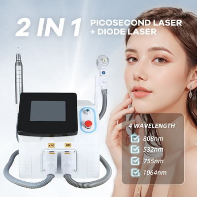 Hair Removal Nd Yag 755nm 808nm 1064nm Diode Laser Hair Removal And Tattoo Removal Machine