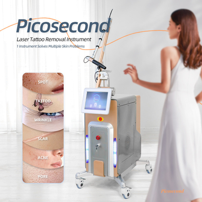 Picosecond Laser Tattoo Removal Beauty Machine 500ps Nd Yag Q Switched Pico Second Laser Picolaser Machine