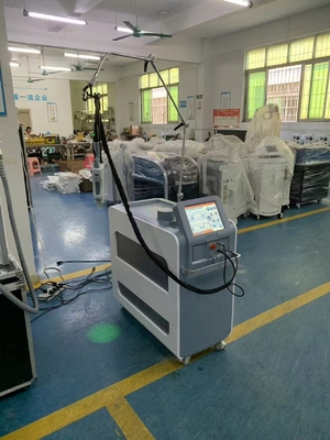 Permanent Hair Removal Machine Alex Lazer Alex 755nm ND YAG 1064nm Long Pulse Veins Vessel Remove