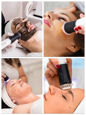 3 In 1 Oxygen Jet Peel Infusion Face Lift Tightening Beauty Skin Care CO2 Bubble Oxygenation Exfoliate Oxygen Facial Machine