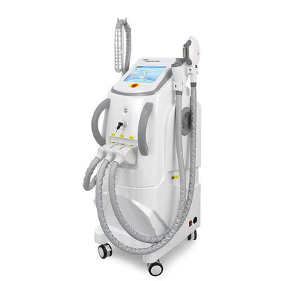 Multifunction Beauty Machine 3 In 1 Elight Ipl Opt Hair Removal And Nd Yag Carbon Peeling Tattoo Removal Machine Whitening