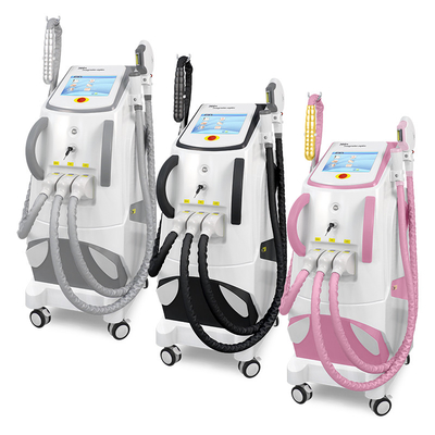 Multifunction Beauty Machine 3 In 1 Elight Ipl Opt Hair Removal And Nd Yag Carbon Peeling Tattoo Removal Machine Whitening