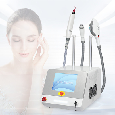 OEM Hair Removal Tattoo Removal Skin Tighten Machine 3 Handle RF Elight IPL Nd Yag Laser 5 In 1 Multifunction Beauty Machine