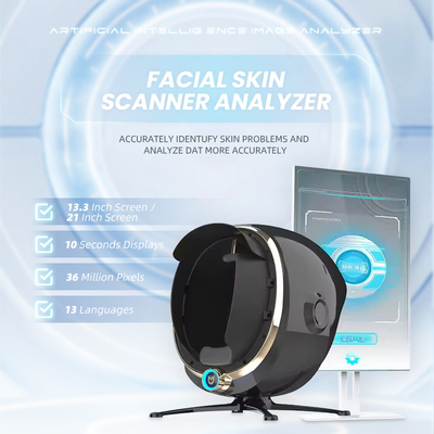 Portable 3D Skin Analyzer Facial Scanner New AI Technology For Hair Body Analysis Enhanced Salon Skin Test Diagnostic Machine