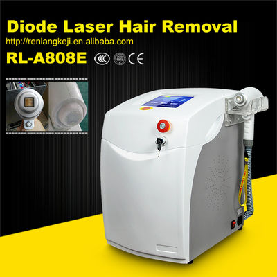 RL-808B Model 808nm Diode Laser Hair Removal Machine with 8 Years Lifespan and >115j/Cm² Energy Density