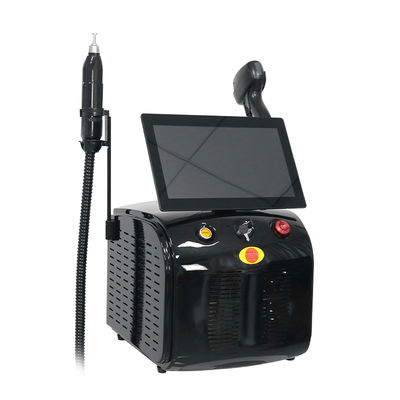 Factory Price Soprano Titanium 2 in 1 Diode Nd YAG Laser Hair Removal and Tattoo Removal Machine Desktop Beauty Equipment
