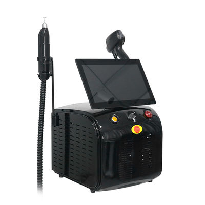 Factory Price Soprano Titanium 2 in 1 Diode Nd YAG Laser Hair Removal and Tattoo Removal Machine Desktop Beauty Equipment