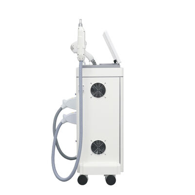 Safe painless Diode Laser hair removal 808nm Dual handles Picosecond Laser  Portable 3 Waves Three Wavelength Diode Laser machine