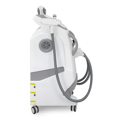 Three-in-One Multi-functional Laser Beauty machine Vertical Three handles Hair Removal Laser Painless Safe Hair Removal Laser Tattoo Removal RF machine