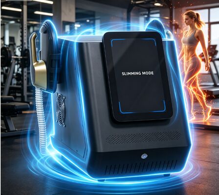 Portable EMS Body Sculpting Machine with 2800W Output Power 12-inch Screen and EMSlim Technology for Muscle Stimulation