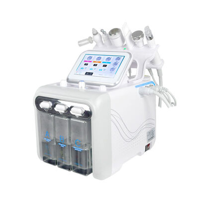 6 In 1 Hydro Oxygen Bubble Facial Machine Blackhead Remover Salon Beauty Device