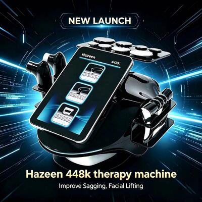 Hazeen — Nuevo modelo: Equipo de fisioterapia y belleza con terapia de calor profundo (Lifting), 448 kHz, con 3 manipulos Tecar y 8 cabezales.