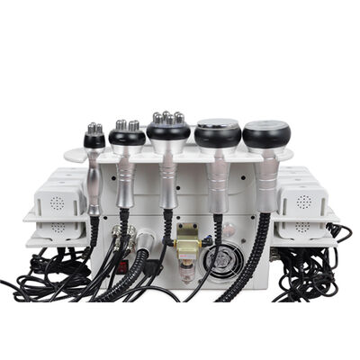 Multifunctional 6 In 1 Ultrasonic Cavitation RF Vacuum Laser Target Body Slimming Skin Tightening Machine For Beauty Salon