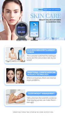 3D X5 Multi-Spectrum AI Magic Mirror Skin Analyzer For Beauty Salon