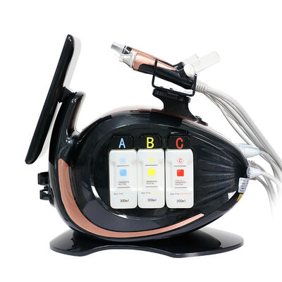 8 In 1 Hydrogen Oxygen Small Bubble Hydrafacial Machine Multifunctional Facial Skin Care Salon Equipment