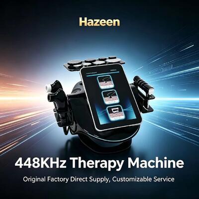 El Dispositivo De Terapia Hazeen De 448 KHzpara Reafirmar La Piel, Adelgazar Y Moldear El Cuerpo, Y Calmar Los Meridianos.