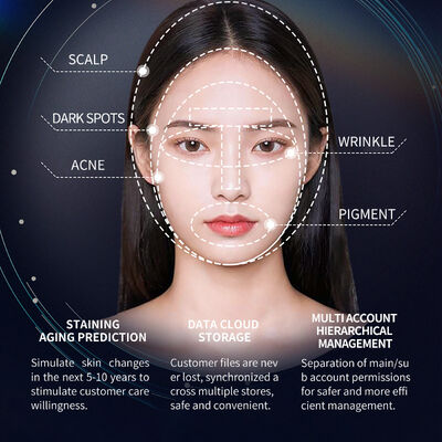 X3 Pro AI 3D Facial Analyzer Detect Acne Aging Generate Smart Report Cloud Storage Salon Beauty Machine CE Certified Wholesale