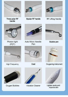 18 In 1 Aqua Exfoliate Oxygen Nourish Repair Facial Bright Spa Professional Device
