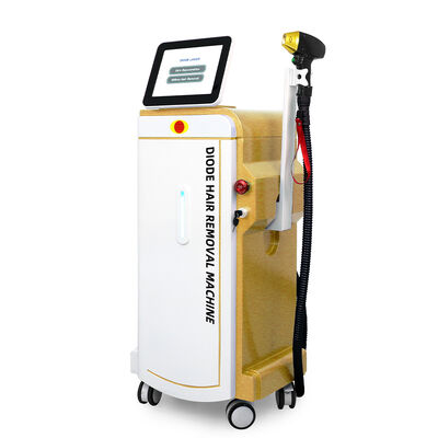 600W 808nm Diode Laser Hair Removal Machine with Ice Cooling and 8 Inch Touch Screen