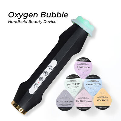 Mini Oxygen Bubble Instrument LED Vibration Facial Lift Portable Skin Beauty Machine