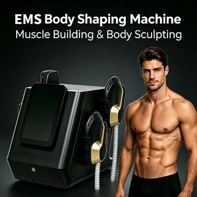 Professional 4 Handles EMS Body Sculpt RF Muscle Stimulation Machine