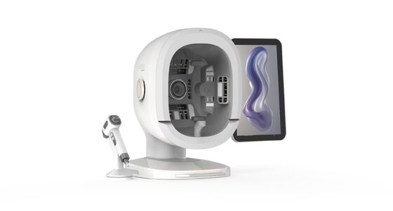 K33 AI Intelligent Skin Analyzer 8 Spectrum 3 Cameras Facial Skin Scanner