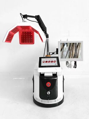Desktop Scalp Detection Hair Growth Machine Red PDT Light Anti Hair Loss Salon Beauty Equipment